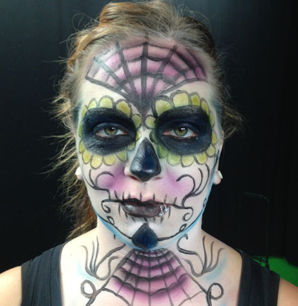 Syfy- Scary Face Painting by Shawn Palek - Fine Art America